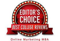Editors Choice Best College Reviews Online Marketing MBA